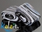 HURT szklo malowane kwadraty 2cm 20szt. - SW295-H