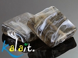 HURT szklo malowane kwadraty 2cm 20szt. - SW333-H