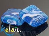 HURT szklo malowane kwadraty 2cm 20szt. - SW334-H