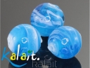 Weneckie malowane - kulki 1cm - 2szt. - SW360