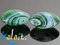 Weneckie malowane - pastylki 2cm - 2szt. - SW291