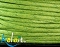 Sznurek woskowany - zielony - 2mm - 4metry