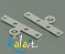 Hurt podstawa blaszka 4-oczka 100szt.-CH130-H