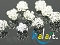 Kula pleciona 0,5cm 4szt.-CH292