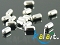 Ozdobne walczyki 5mm 40szt.-CH299