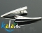 Spinka do włosów 3,6cm 4szt-CH370