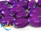 Koraliki drewniane - oliwki 1cm - 60szt. - D151