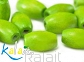 Koraliki drewniane - oliwki 1cm - 60szt. - D155