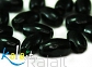 Koraliki drewniane - oliwki 1cm - 60szt. - D157