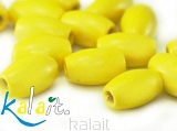 Koraliki drewniane - oliwki 1cm - 60szt. - D158