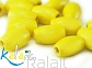 Koraliki drewniane - oliwki 1cm - 60szt. - D158