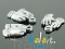 Charms zawieszka dłonie 4szt_E388 
