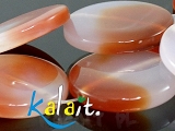 Agat - koło 3.5cm - 1szt. - K168