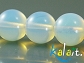 HURT- Opal kule 1,8cm sznur 40cm -K239F-H