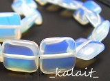 __OPAL__ KWADRATY_ 1cm 4szt _K399