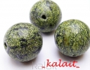 HURT- Serpentynit kule 1,0cm sznur 40cm -K444-H