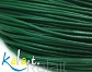 Rzemień zielony ciemny - 3mm - 1metr 