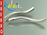 Rurki skręcone grubsze 2,6 cm 2szt._S37