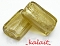 Weneckie - prostokąty oliwkowe 2,5cm - SW226