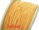 Sznurek - żółty - 1mm - 2metry - SZ38
