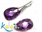 Zirconia - 19mm - amethyst - ZIR8